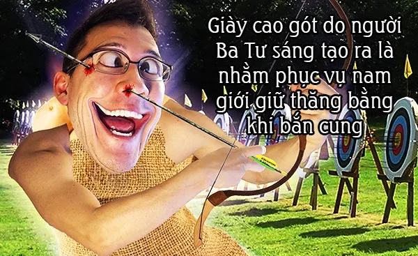 Người Ba Tư sáng tạo ra giầy cao gót