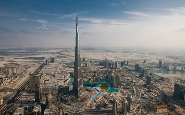 Tòa nhà Burj Khalifa ở Dubai