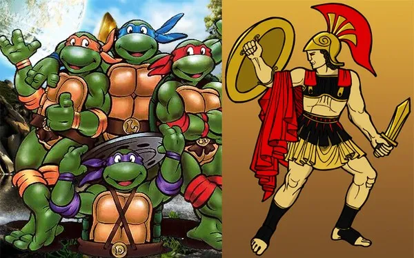 Thực ra, kể cả 4 ninja rùa cộng lại gặp Achilles cũng... mất điện chứ huống gì là chạy thi