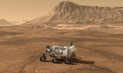 Mô phỏng hoạt động của xe tự hành Curiosity trên sao Hỏa