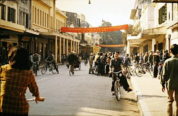 Một góc phố Hà Nội vào năm 1979