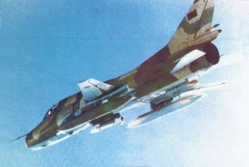 Máy bay Su-22 của Không quân Libya.