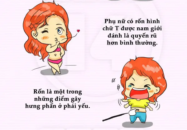 Những bất ngờ về rốn