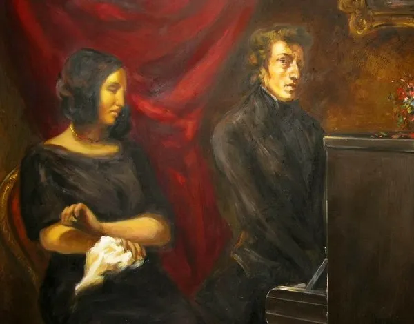 Chopin và nữ nhà văn Pháp George Sand