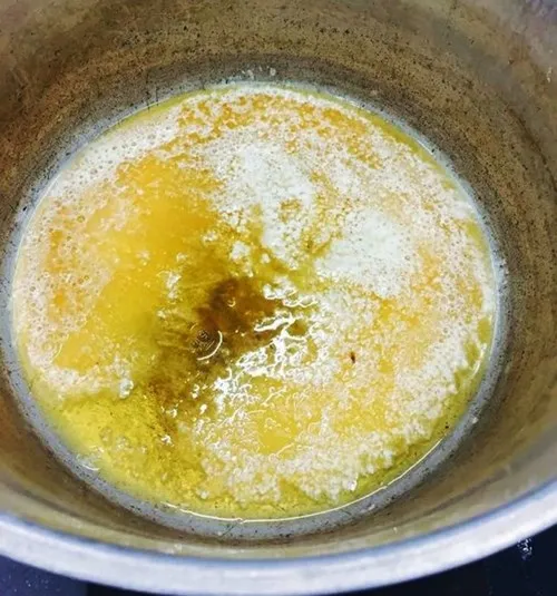 Các thành phần được trộn lẫn với nhau.