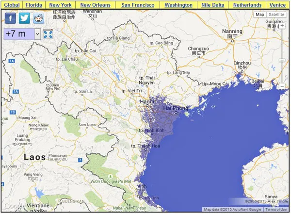 Mực nước biển dâng