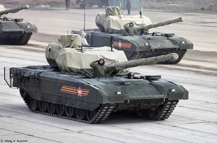 Pháo siêu tăng T-14 Armata