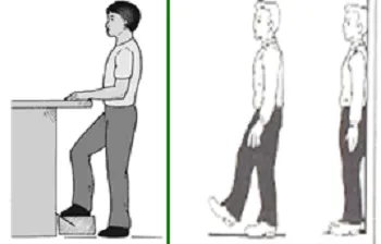 Tư thế đứng yên đúng