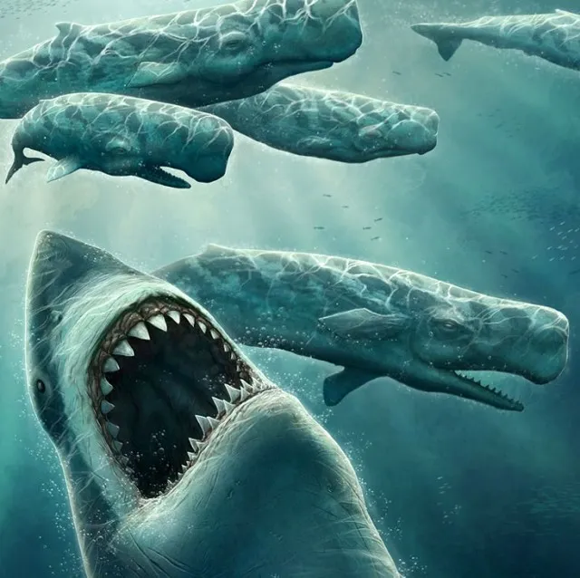 Megalodon còn có nghĩa là “Răng lớn” trong tiếng Hy Lạp.