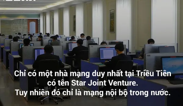 Chỉ có một nhà mạng duy nhất tại Triều Tiên
