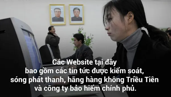 Các website tại đây bao gồm các tin tức được kiểm soát chặt chẽ