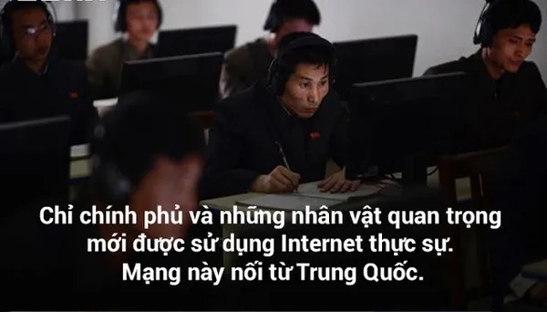 Chỉ chính phủ và những nhân vật quan trọng mới được sử dụng internet thực sự