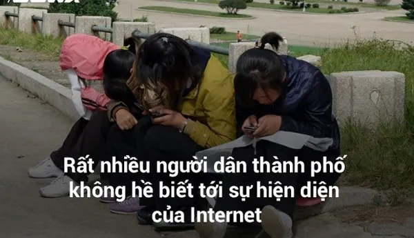 Rất nhiều người dân thành phố không hề biết tới sự tồn tại của internet