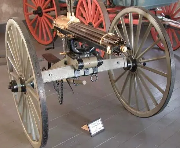 Ngày 4/11/1862, súng máy "6 nòng" Gatling chính thức ra đời