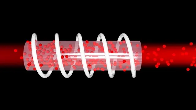 Mô tả laser hồng ngọc.