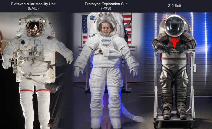 NASA ra mắt 2 mẫu trang phục cho phi hành gia lên sao Hỏa