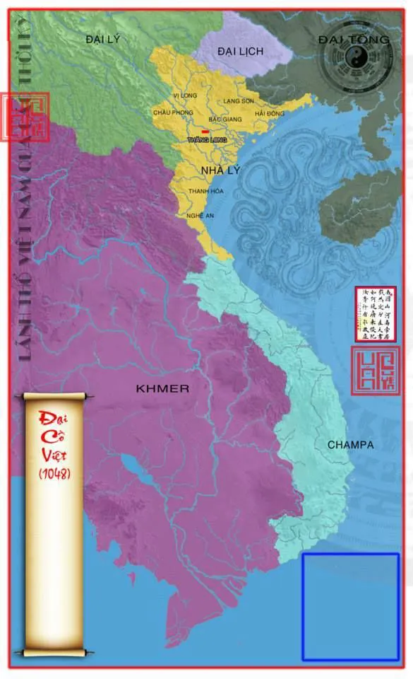 Bản đồ Việt Nam năm 1048