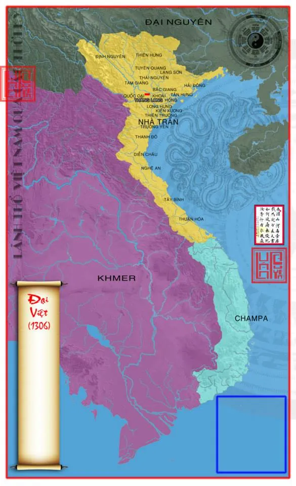 Bản đồ Việt Nam năm 1306