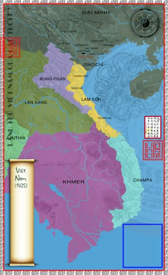 Bản đồ Việt Nam năm 1425