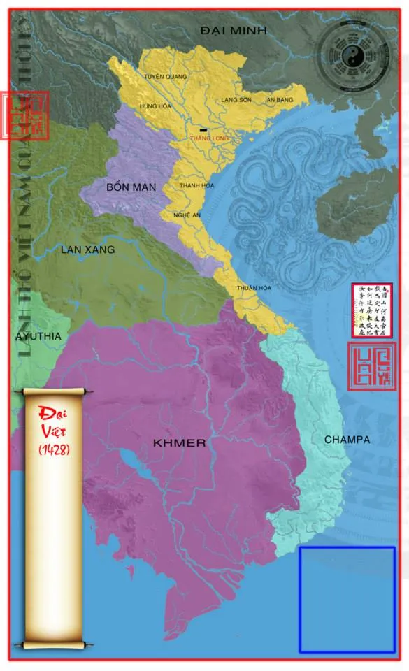 Bản đồ Việt Nam năm 1428