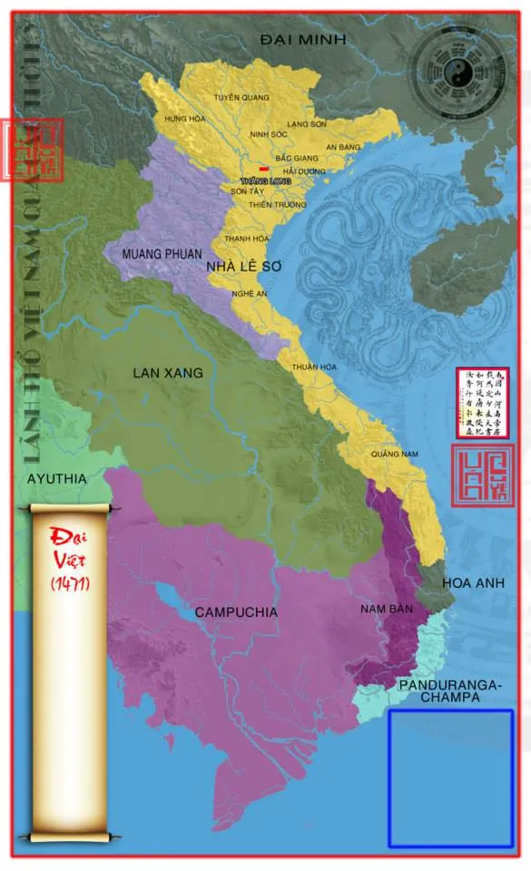 Bản đồ Việt Nam năm 1471