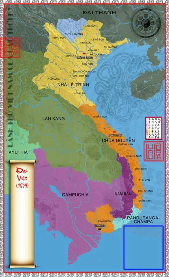 Bản đồ Việt Nam năm 1679