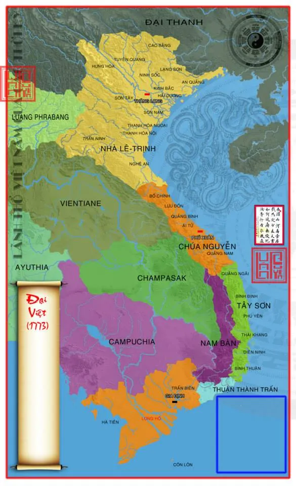 Bản đồ Việt Nam năm 1773