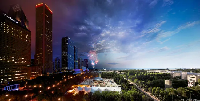 Công viên Thiên niên kỷ ở Chicago.