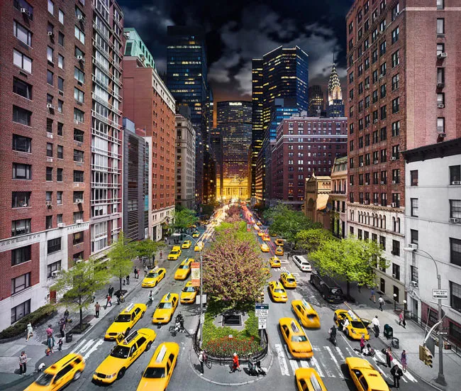 Park Avenue, New York.