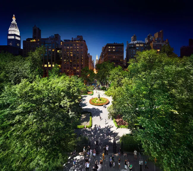 Công viên Gramercy, New York.