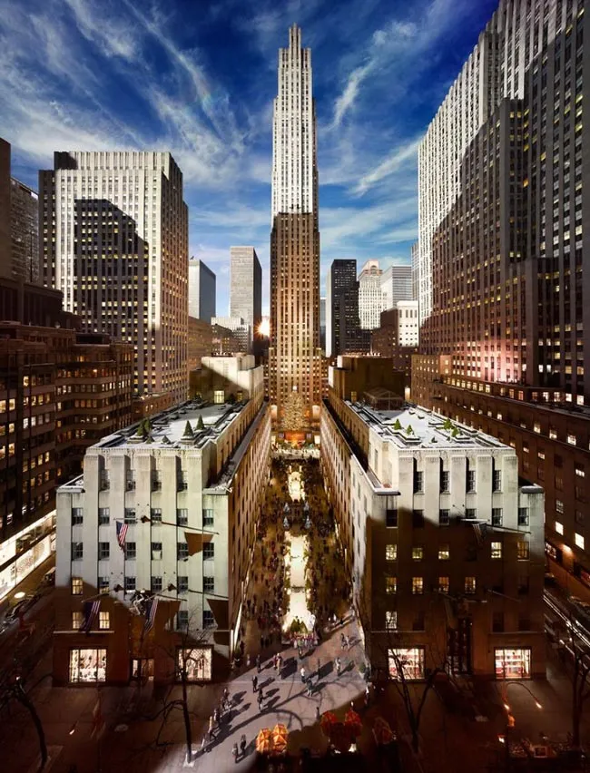 Tòa nhà Rockefeller Center, New York.