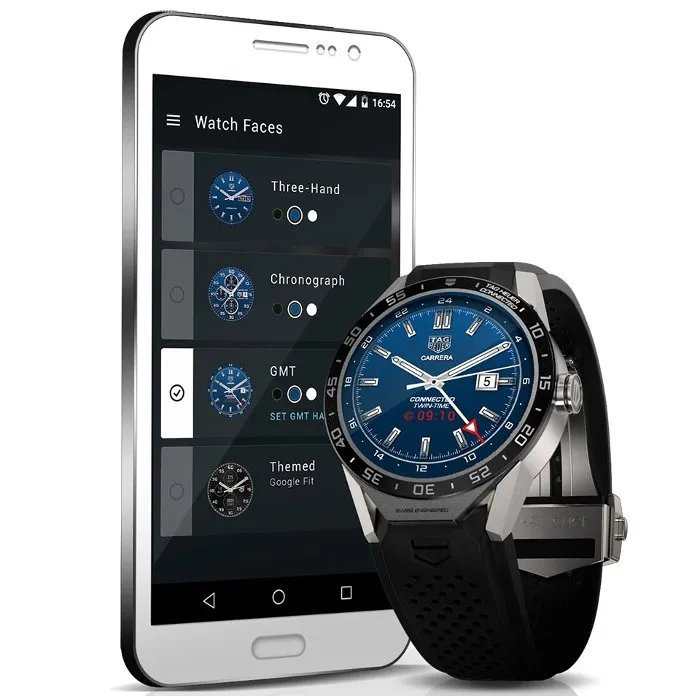 Mẫu smartwatch hạng sang này cũng tương thích tốt với smartphone Android lẫn iOS.