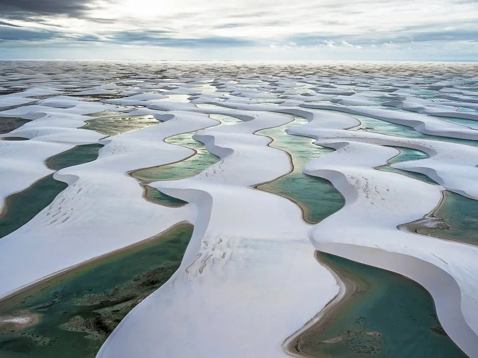 Công viên quốc gia Lencois Maranhenses, Brazil