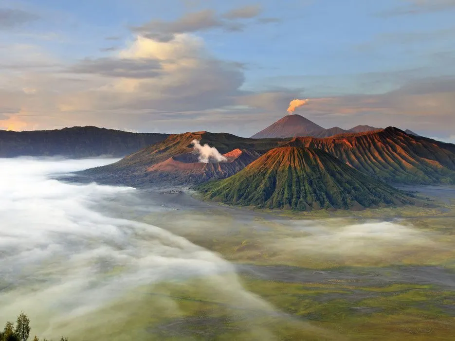Núi lửa Bromo, Tây Java, Indonesia