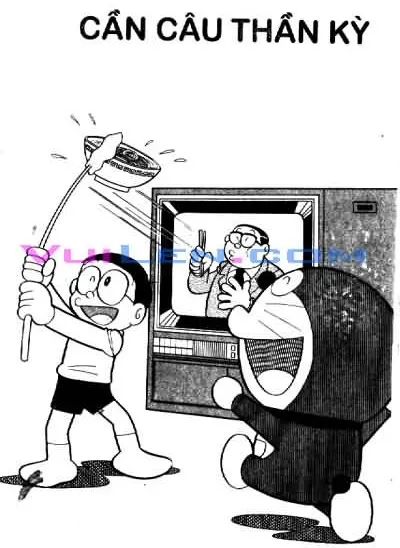 Chỉ cần vào các trang web mua bán hàng trực tuyến chọn đồ, rồi alo và ở nhà đợi hàng được mang đến tân nơi, rất giống với điện thoại đặt hàng của Doraemon.