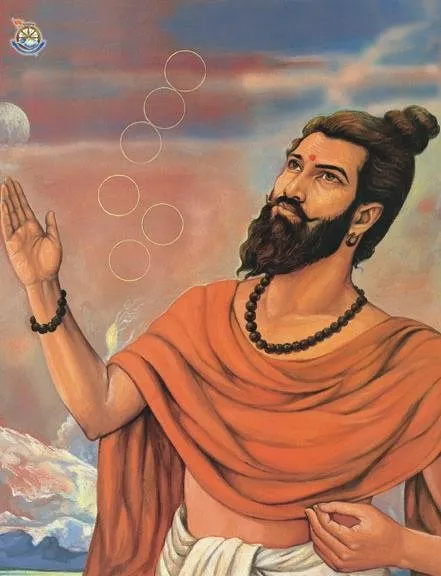 Chân dung nhà hiền triết Ấn Độ Acharya Kanad.