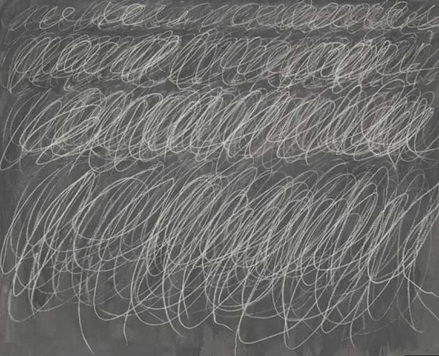 Bức "Untitled" (1970) của họa sĩ Cy Twombly, có giá 69,6 triệu USD.