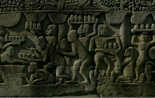 Quần thể Angkor chịu sự ảnh hưởng của nghệ thuật Khmer cổ với một lối kiến trúc đặc sắc, nổi bật các giá trị nghệ thuật Khmer.