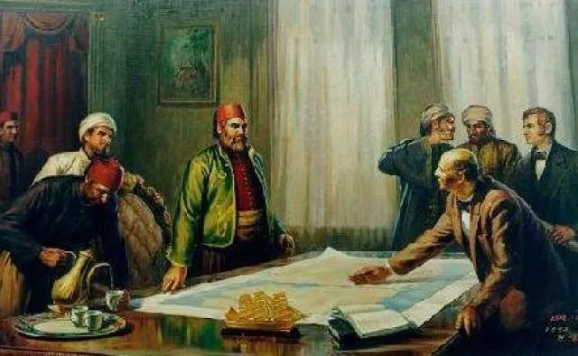 Kế hoạch xây dựng kênh đào Suez chính thức bắt đầu từ năm 1854.