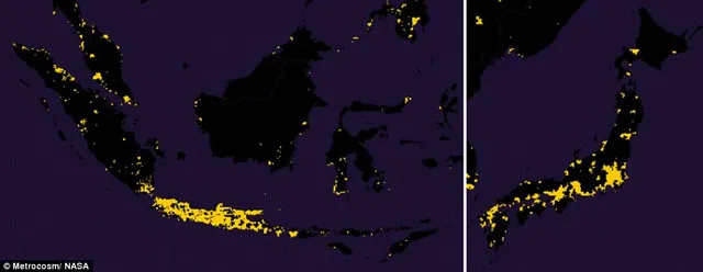 Indonesia và Nhật Bản.