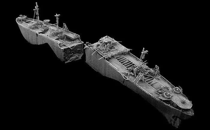 Tàu SS Richard Montgomery chứa hơn 2.000 quả bom chưa kích nổ.