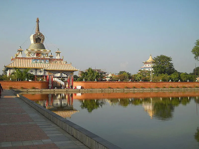 Lumbini, nơi sinh của Phật Thích Ca của Nepal được Unesco công nhận là Di sản văn hóa thế giới năm 1997.