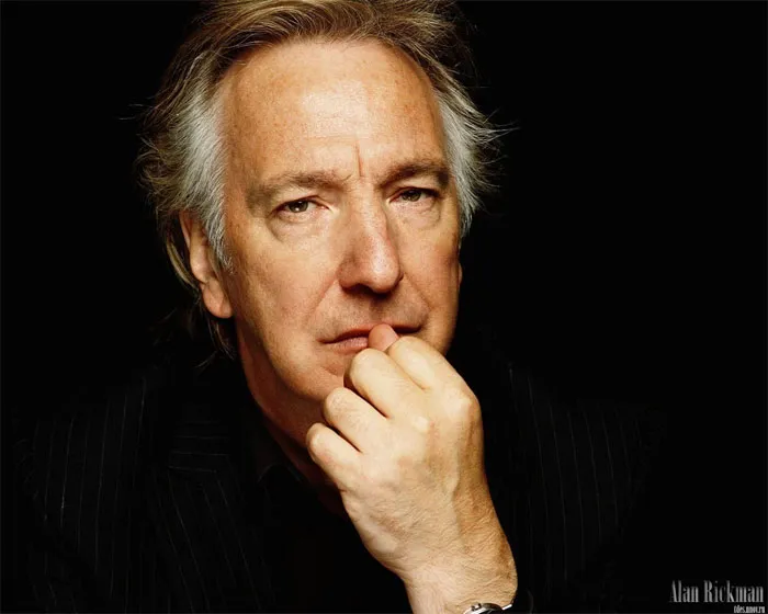 Alan Rickman - Người thủ vai giáo sư Severus Snape trong series phim Harry Potter.