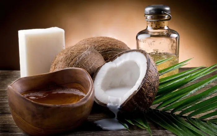 Bí quyết của những bát cơm ít calo chính là dầu dừa.
