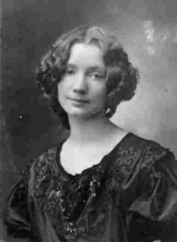 Bức hình vợ của Einar - Gerda Gottlieb.