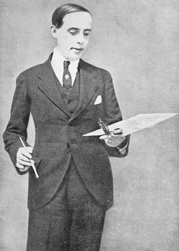 Einar Mogens Wegener khi còn trong hình dạng nam giới.