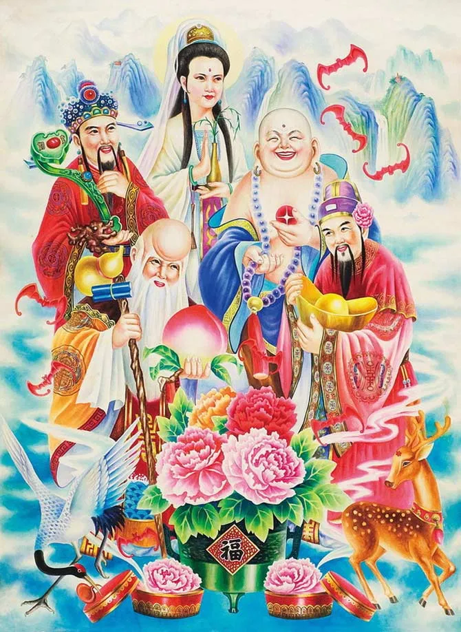 3 ông Phúc Lộc Thọ
