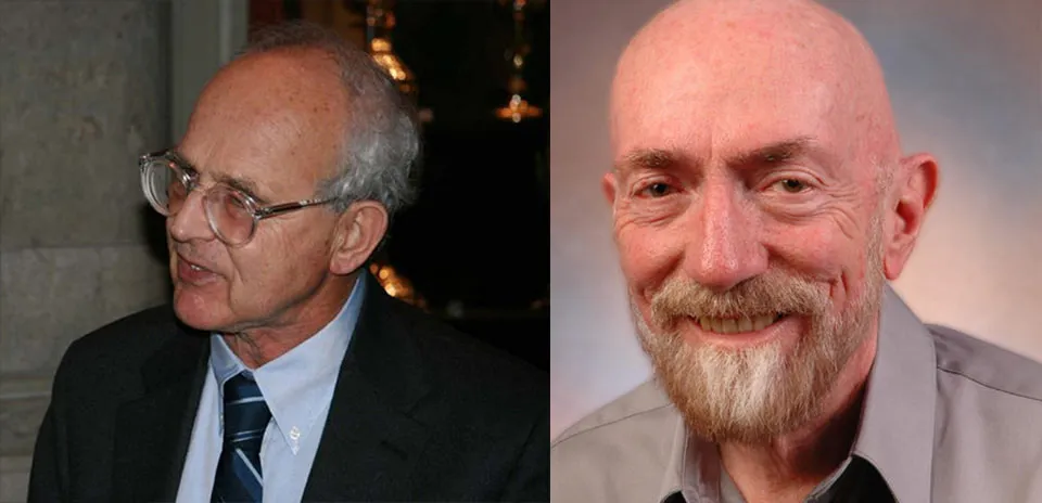 Nhà vật lý học Rainer Weiss và giáo sư Kip Thorne