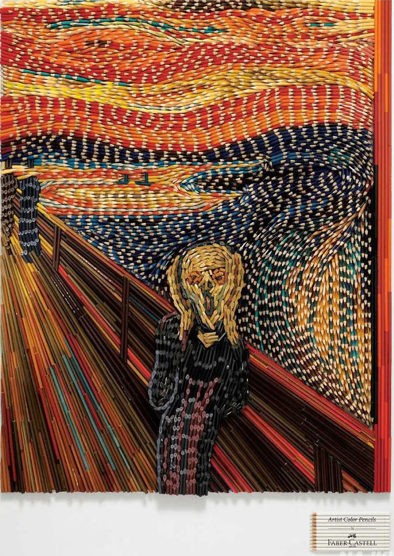 Bức họa The Scream nổi tiếng thế giới của Edvard Munch.