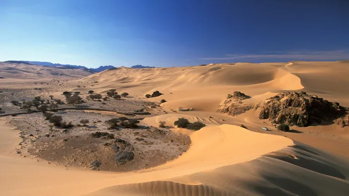 Sa mạc Sahara.